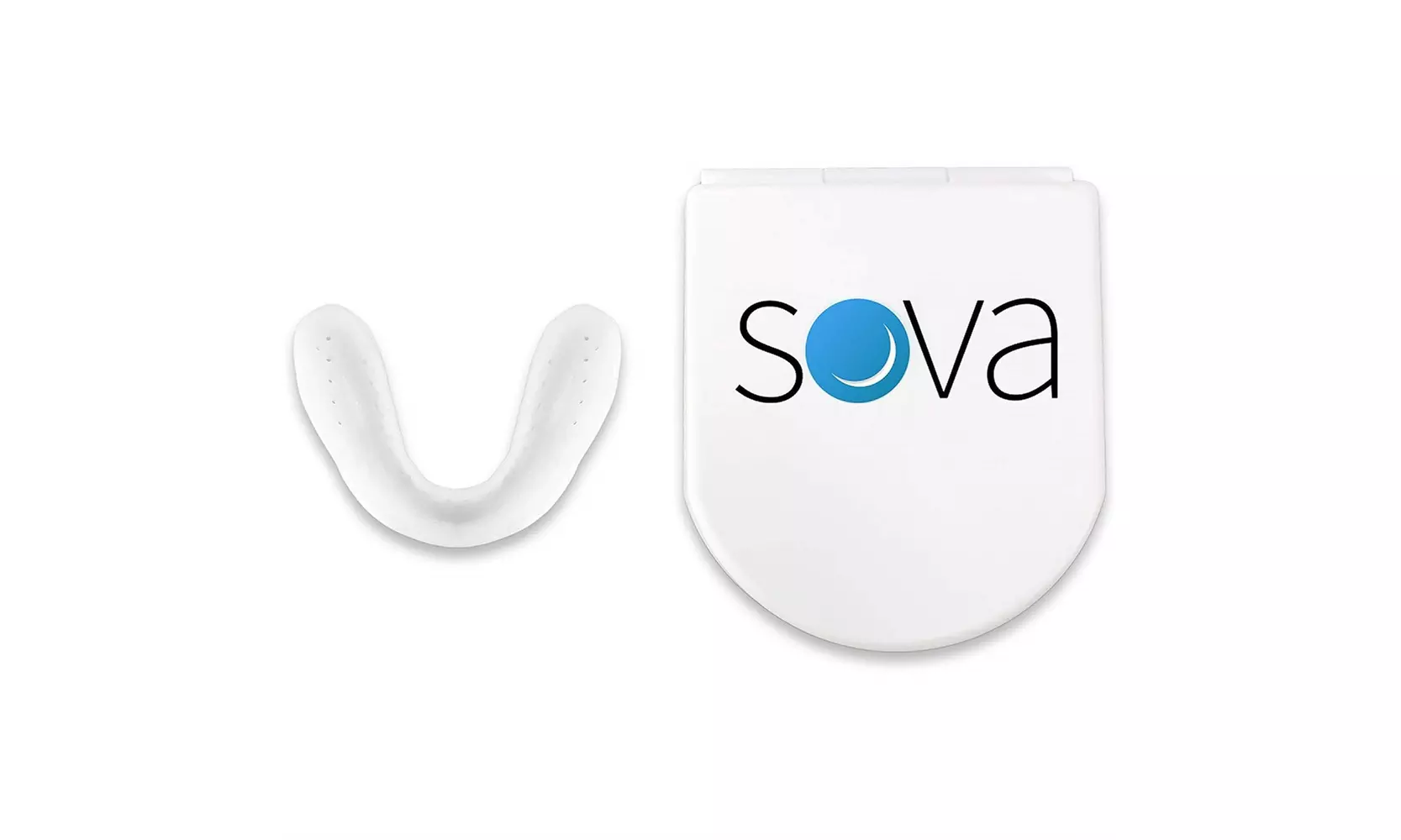 SOVA Aero Night Guard Custom-Fit Dental Mouth Guard, Mouth Guard with Case  - Primary Image