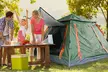 LakeForest 3-4 Person Pop-Up Camping Tent with Mesh Doors and Windows - Second Medium