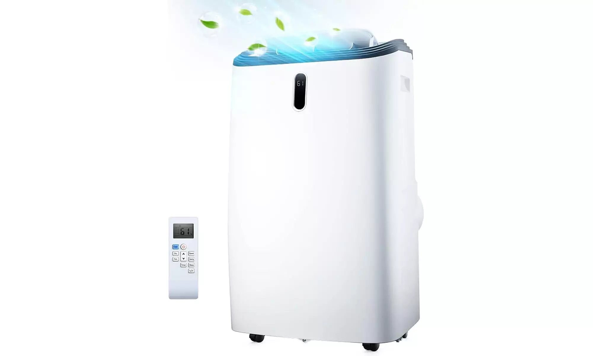 Rintuf 14000 BTU ASHRAE Portable Air Conditioner, Portable AC - Primary Image