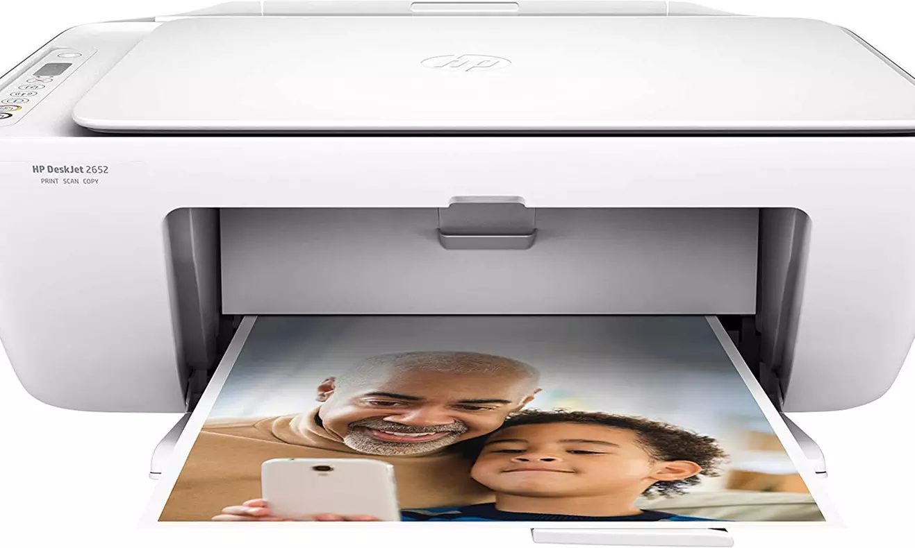 HP Deskjet 2652 All-in-One Multifunction printer NO INK - Refurbished - Primary Image