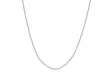 Elegant Italian 925 Sterling Silver 1.5MM Bead Chain Necklace - Second Medium