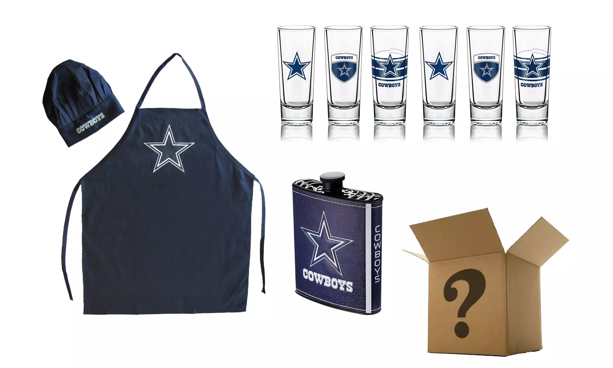 NFL Kitchen BBQ Bundle, with Bonus Mystery Item