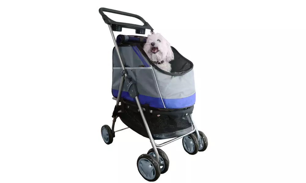 All-Surface' Convertible All-In-One Pet Stroller Carrier And Car seat - Primary Image