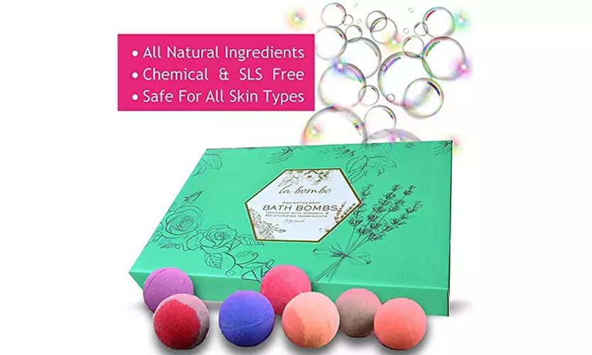 Bulk Bath Bomb Set 40 Bath Bombs for Kids, Women & Men - Second Medium