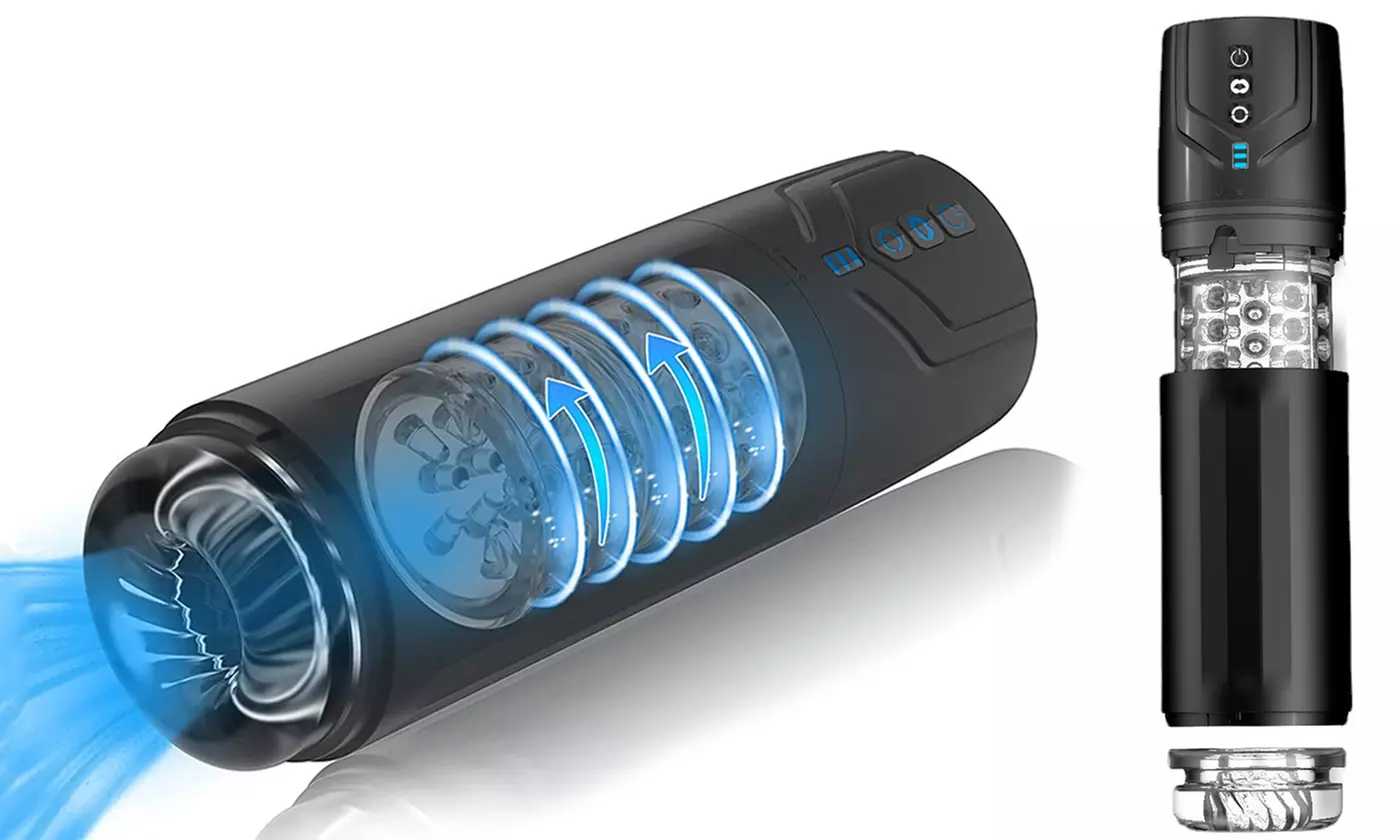 Automatic HandsFree Rotating Cup Thrusting Stroker Sex Toy