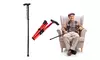 iMounTEK Foldable Walking Cane with Comfort Grip Handle