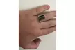 Solid 925 Sterling Silver Tiger's Eye Mens Signet Ring Size 7 - 13 - Second Medium
