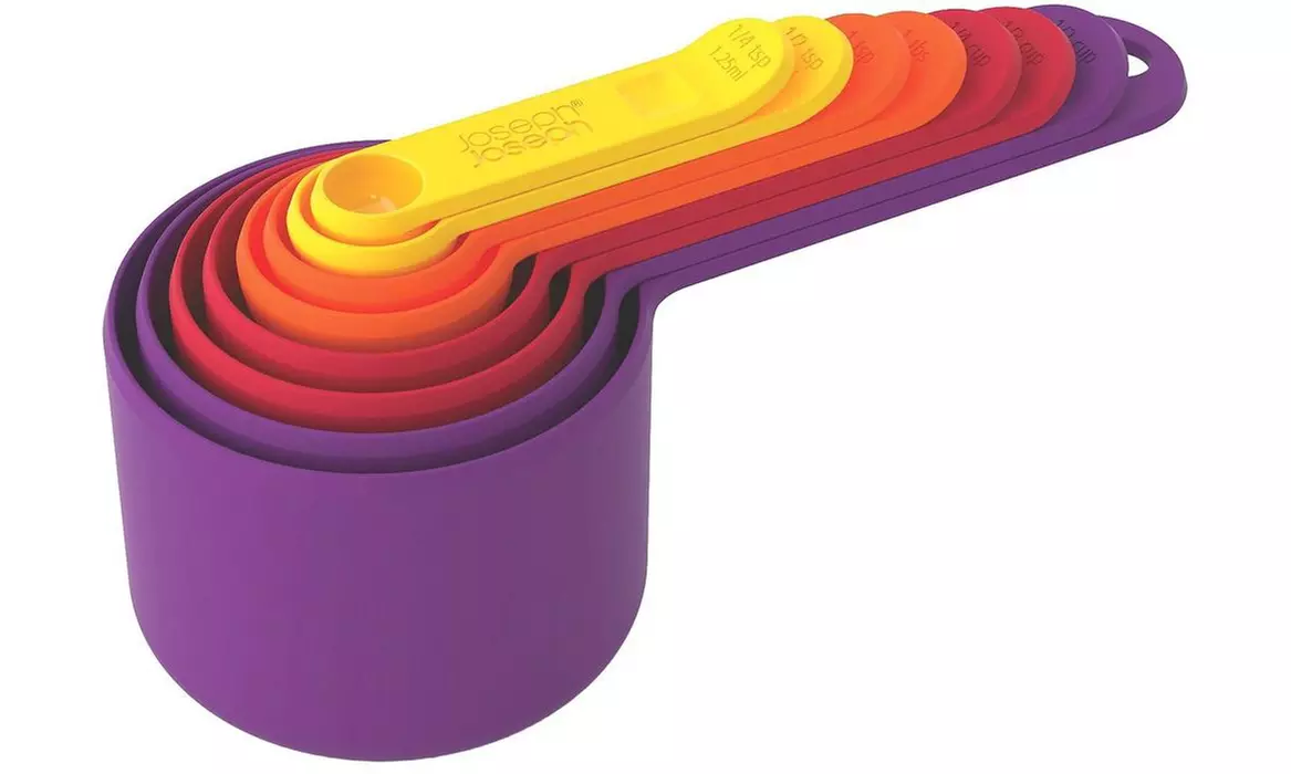 Joseph Joseph 40016 Measuring Spoon & Cup Set, Assorted Color, 8 Piece - Primary Image