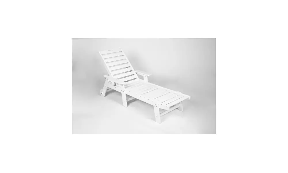 Wheeled Patio Garden Rattan Bed