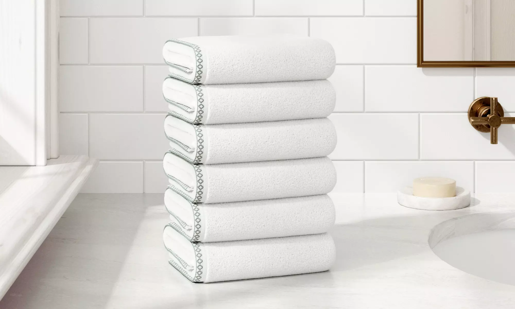 Boho-Inspired Quick-Dry Cotton Towels