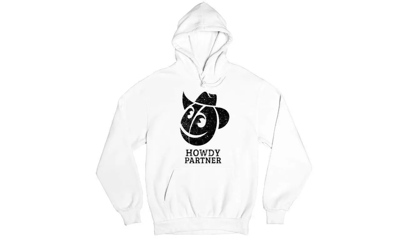 Howdy Partner Cowboy Western Farm  Hoodie Sweatshirt - Second Medium