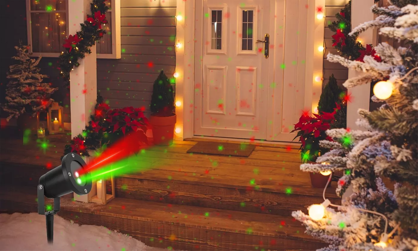 iMounTEK LED Holiday Projector Lights - Christmas Slide Theme