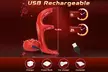 APP Remote Control Vibrating C-Ring Rose Clitoral G Spot Vibrator - Second Medium