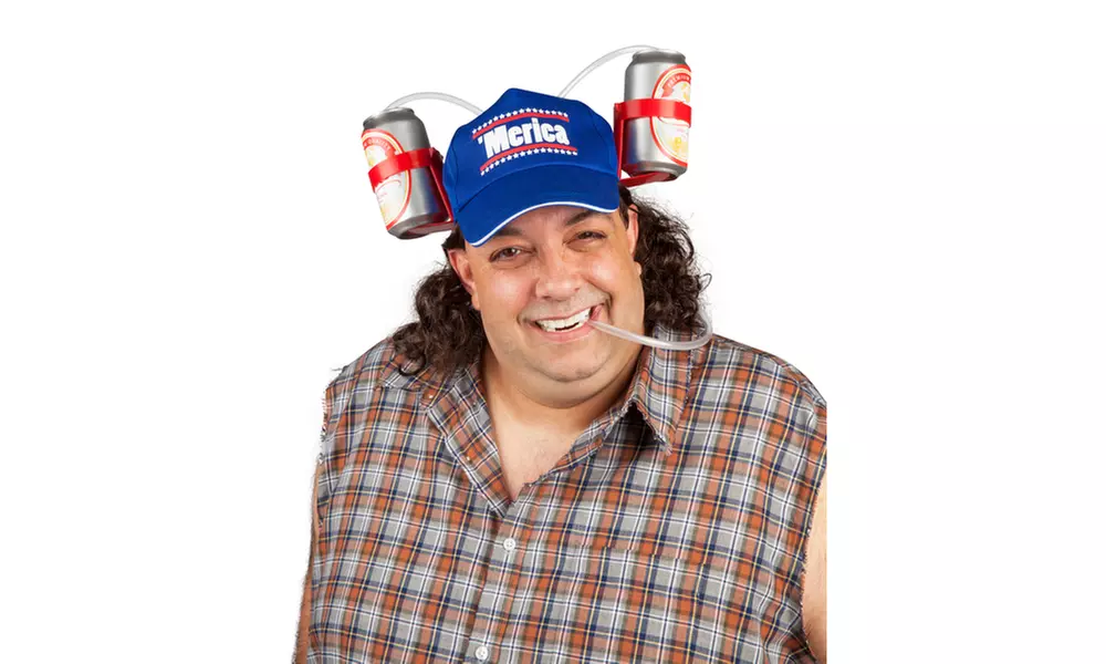 The Mullet Drinking Hat - Second Medium