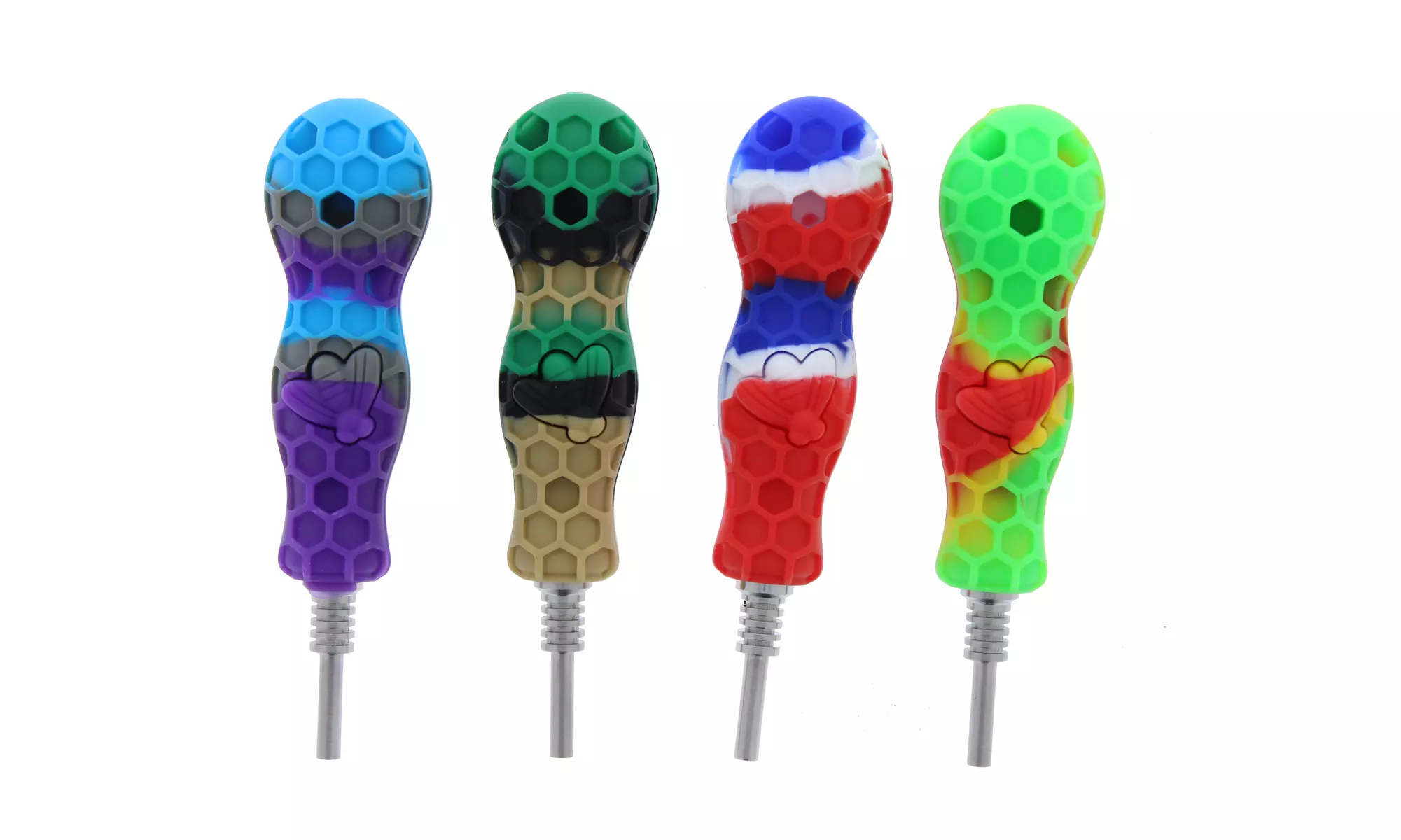 Bee Design Silicone 5" Nectar Collector  - Second Medium