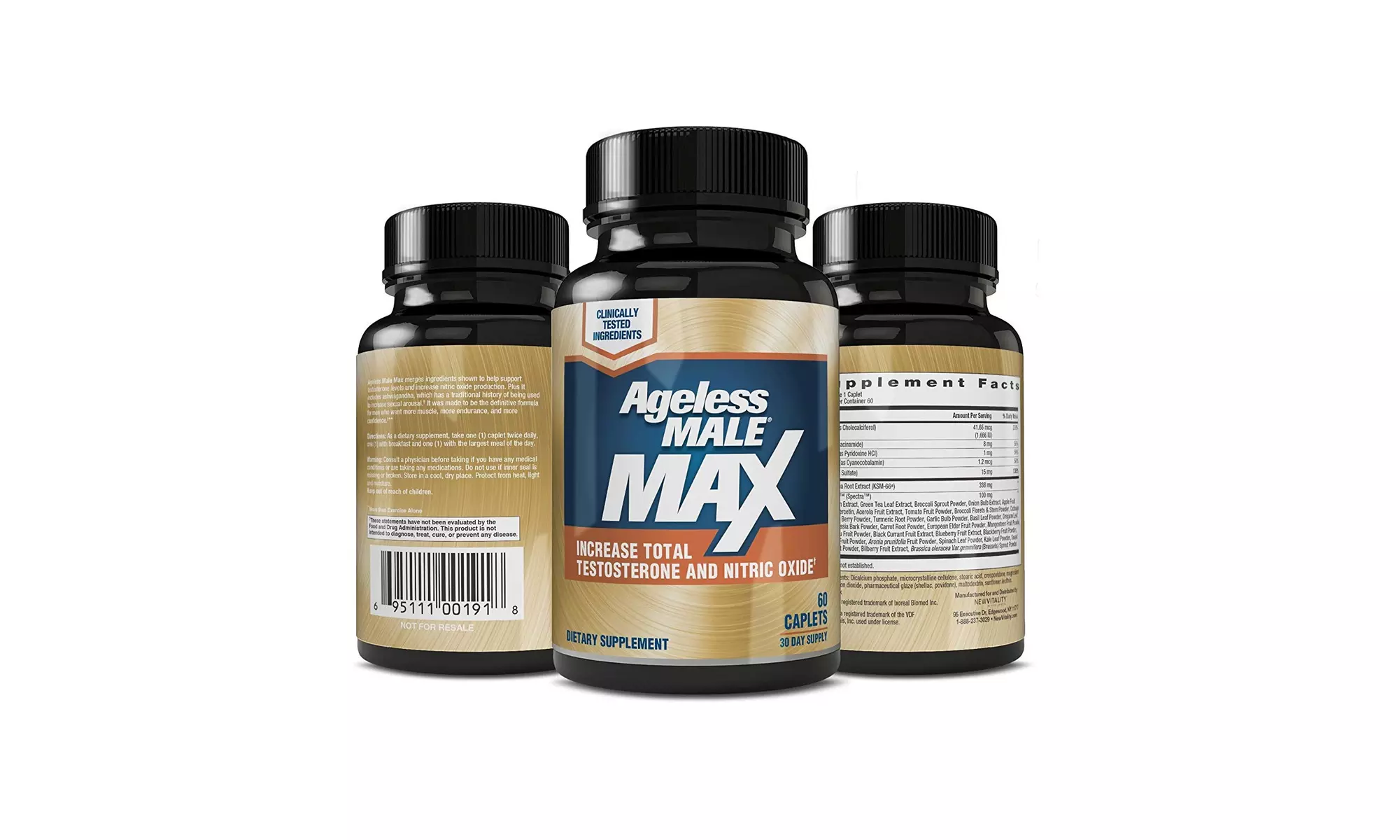 New Vitality Ageless Male Max Stamina Enhancement - Primary Image