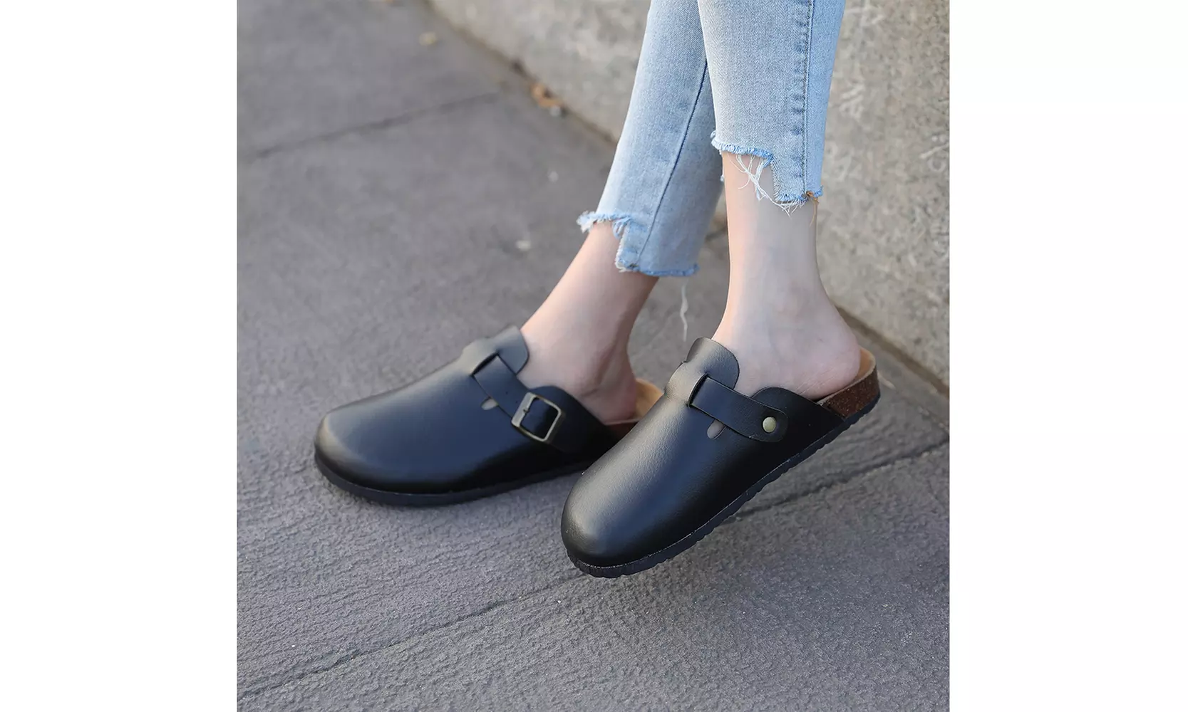 Seranoma Womens Microsuede Comfortable Outdoor Clog - Primary Image