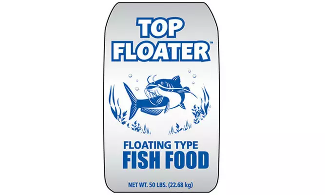 Sunshine Mills 10032 50 lbs. Top Floater Premium Floating Fish Food - Primary Image