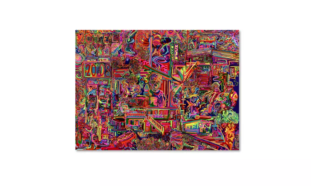 Josh Byer 'Millions Served' Canvas Art - Primary Image