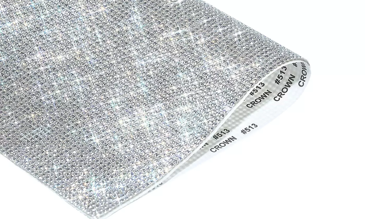 ItBelongs2U Self-Adhesive Rhinestone Bling Stickers for Phone, Car, DIY Crafts