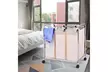 Laundry Cart Basket Triple Bag Sorter Bathroom Hamper Bins Clothes Storage - Second Medium
