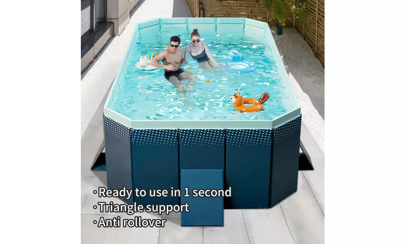  1.8 PVC inflatable folding swimming pool