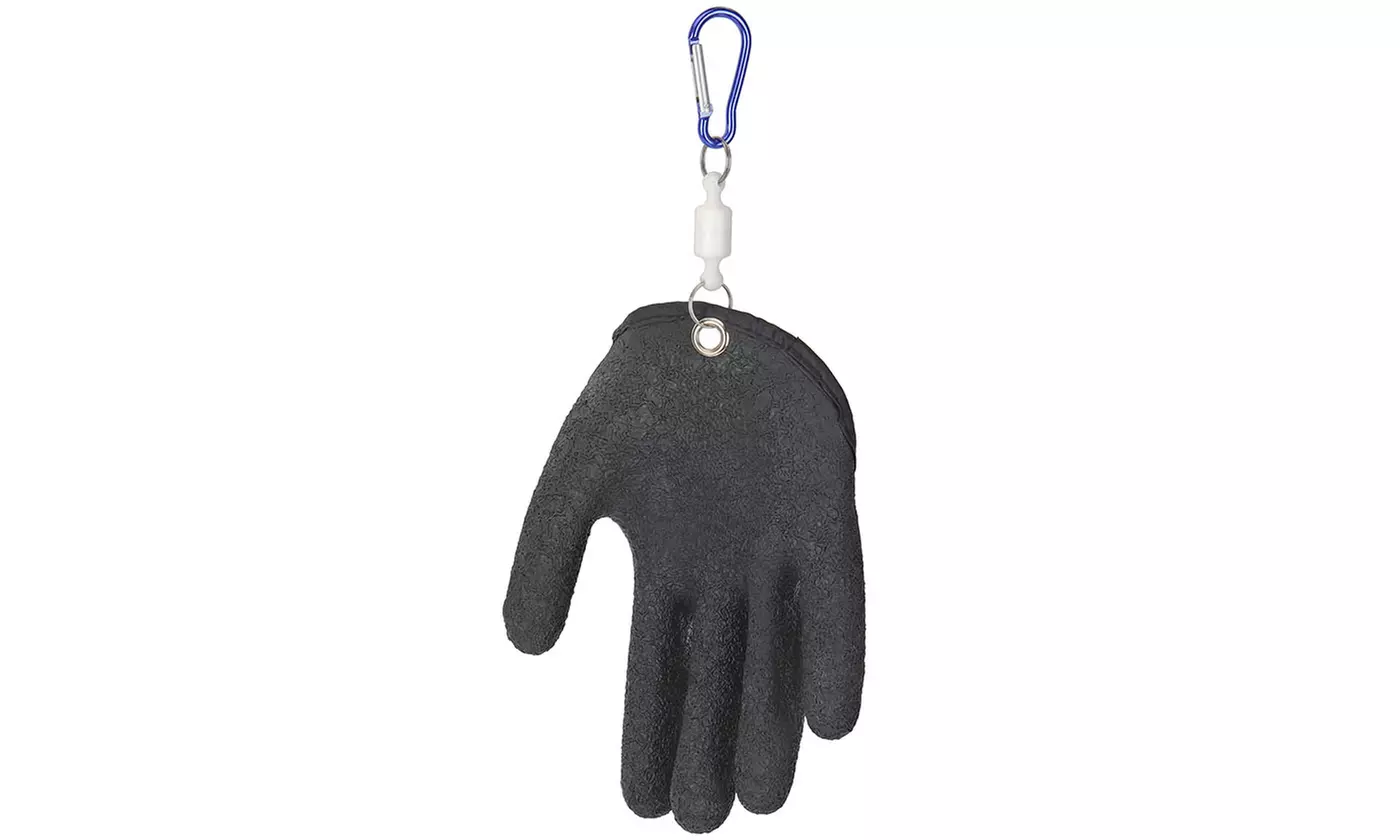 Magnetic Protect Hand Puncture Catching Fishing Glove Anti-Slip Fishing Gloves