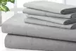 Bibb Home Bamboo 2000 Thread Count 6-Piece Chambray Heathered Sheet Set - Second Medium