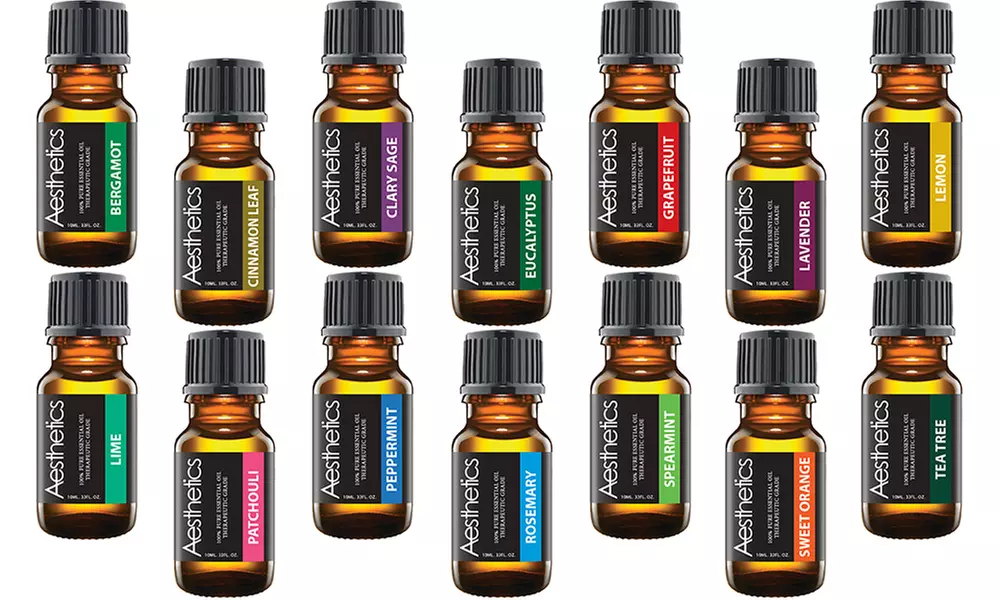 Aromatherapy 100% Pure Therapeutic-Grade Essential-Oils - Second Medium