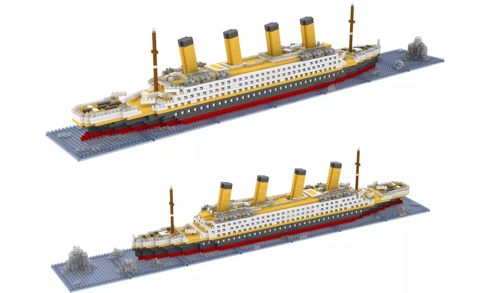 OneNext Titanic Model Building Block Set 1900pcs - Nano Mini Blocks DIY Toys - Primary Image