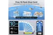 Flying Insect Trap Plug in Mosquito Bug Zapper With 5 Glue Boards - Second Medium