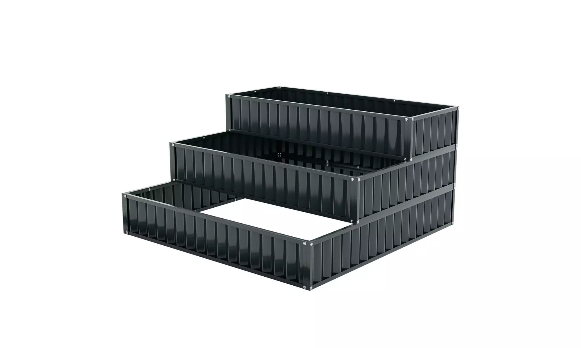 One or Two Costway Three-Tier Raised Garden Beds
