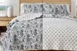 Reversible Coastal Cotton Quilt Set (2- or 3-Piece) - Second Medium