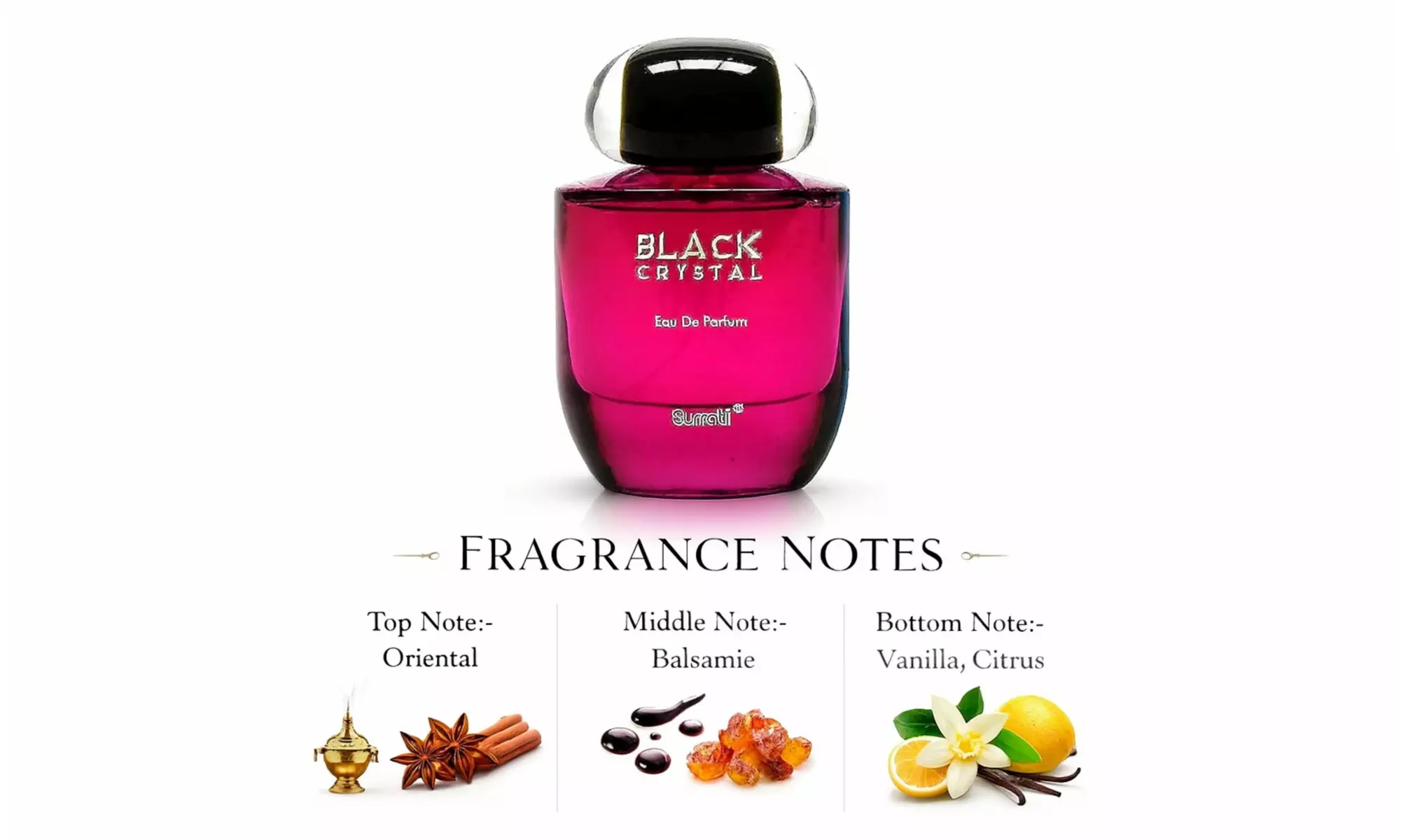 Surrati Luxury Unisex Perfume - 4.7 Oz Concentrated Arabian Fragrance