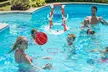 CoolWorld Floating Pool Basketball Hoop Toy Set with 4 Balls and Water Rings - Second Medium