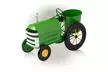 Metal Lime Green Tractor Planter - Second Medium