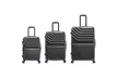 3-Piece InUSA Aurum lightweight hardside spinner Luggage Set 20"/24"/28" - Second Medium