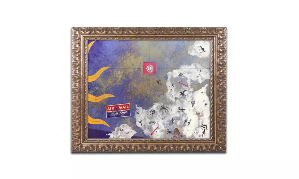 Nick Bantock 'Petros' Ornate Framed Art - Primary Image