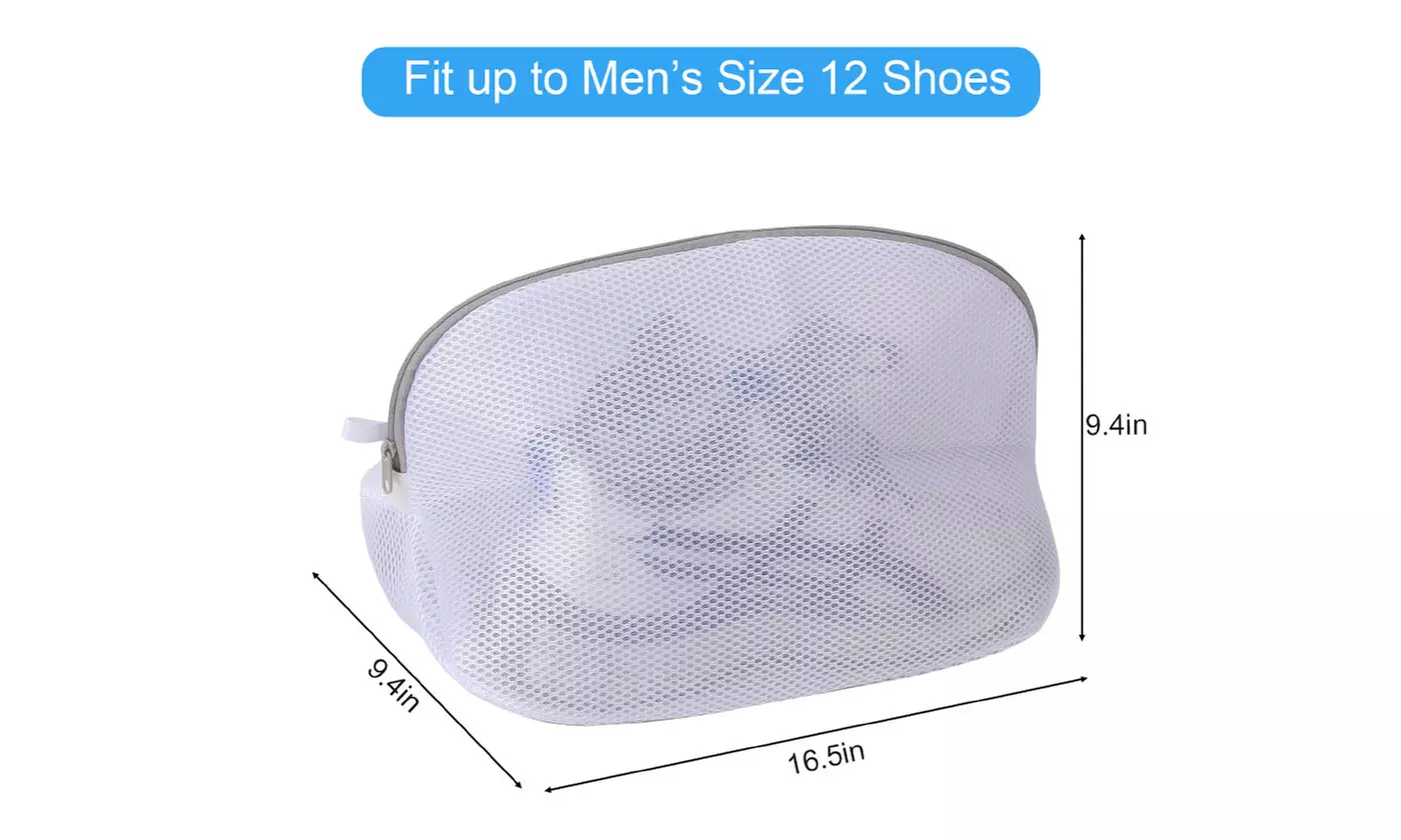 3-Pack Mesh Laundry Bags Washing Machine Bags for Shoes