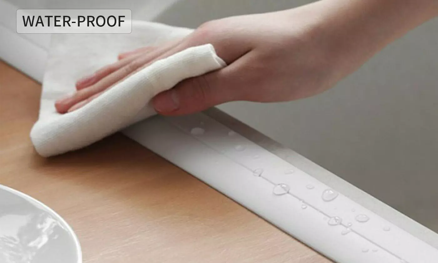 PVC Self Adhesive Caulking Sealing Tape for Kitchen Sink Toilet Bathroom