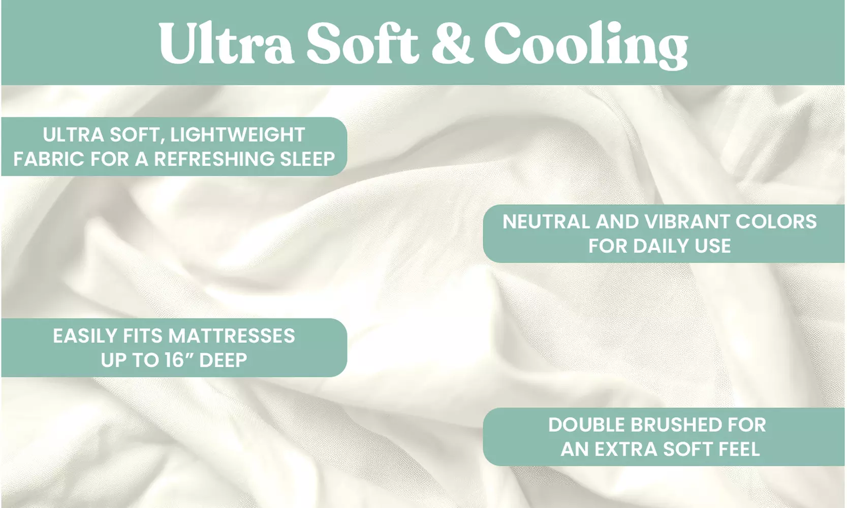 Luxury Home 6-Piece Microfiber Bed Sheet Set