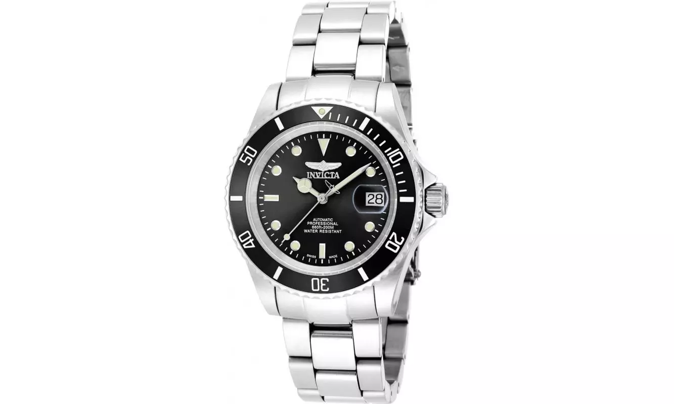 Invicta Men's 9937OB Pro Diver Automatic 3 Hand Black Dial Watch - Primary Image