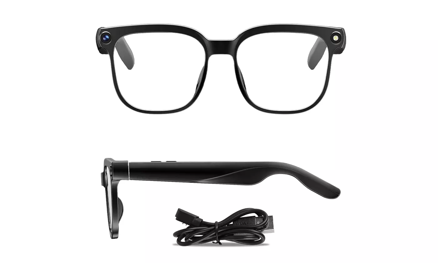 KOCASO AI Smart Glasses: Camera, Audio, & Real-Time Translation Wearable Tech