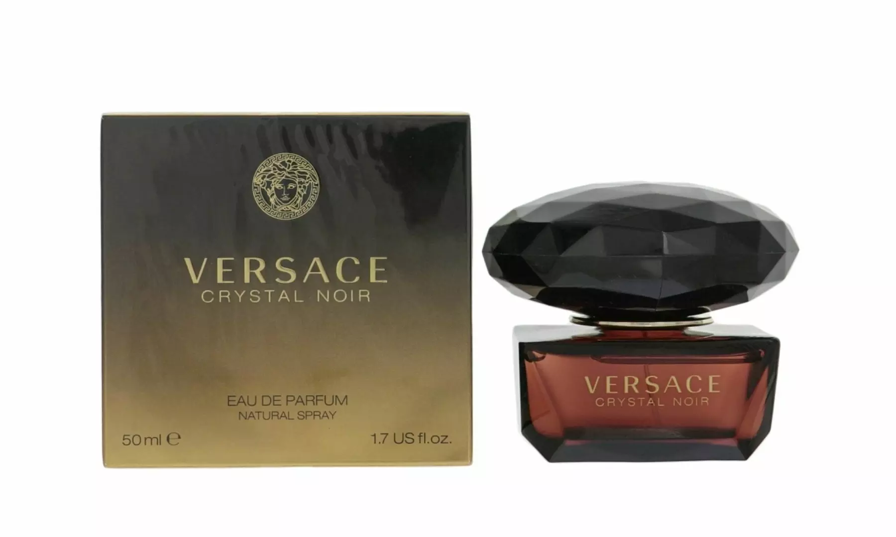 Versace Crystal Noir Parfum, Eau de Parfum, or Eau de Toilette for Women