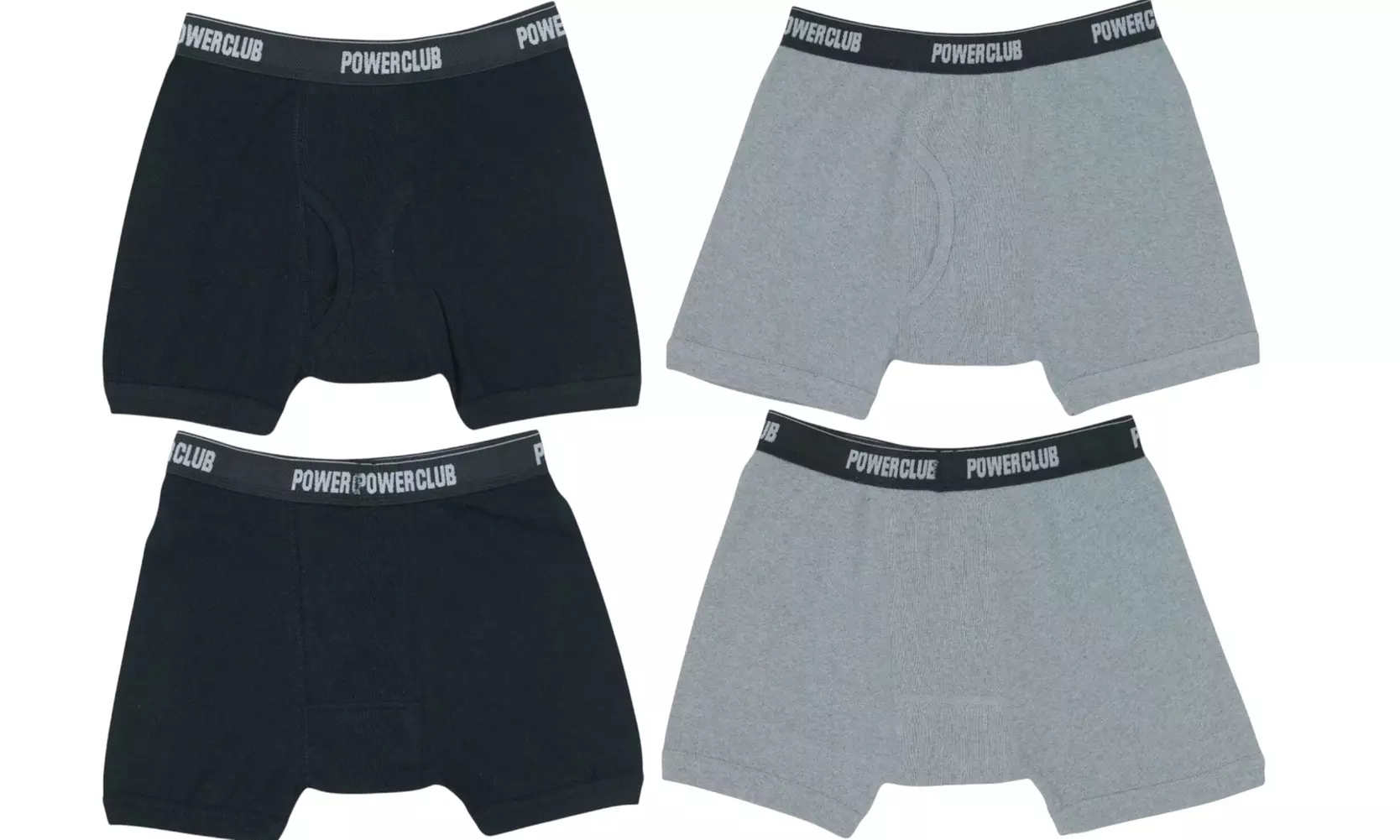 ToBeInStyle Men's Multi-Pack Of Assorted Cotton Boxer Brief Shorts