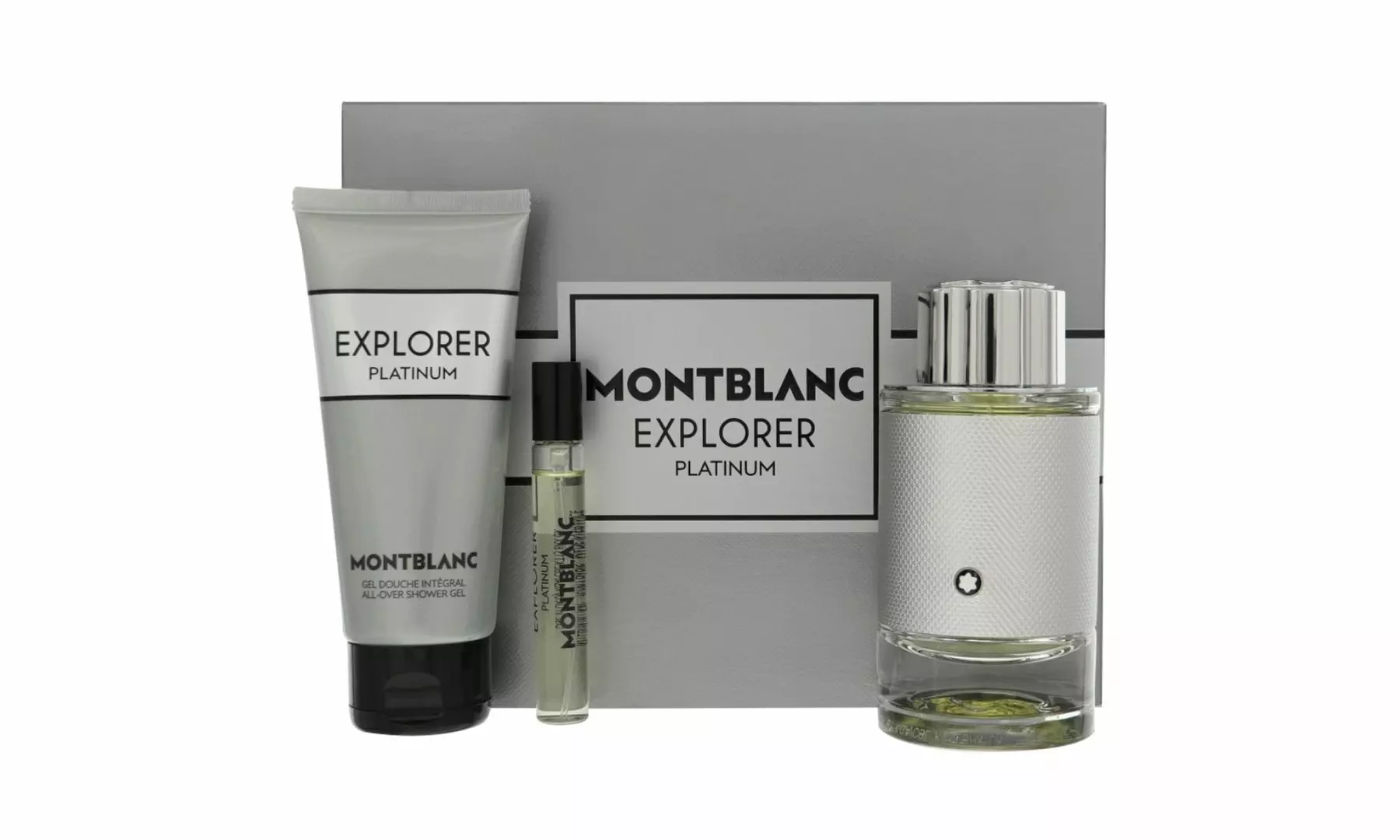 Montblanc Explorer, Explorer Platinum, or Explorer Ultra Blue 3 Piece Gift Sets