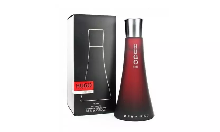 HUGO DEEP RED by Hugo Boss 3.0 oz Eau de Parfum Spray NEW in Box for Women