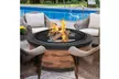 Sun Joe Cast Stone Base Fire Pits - Second Medium