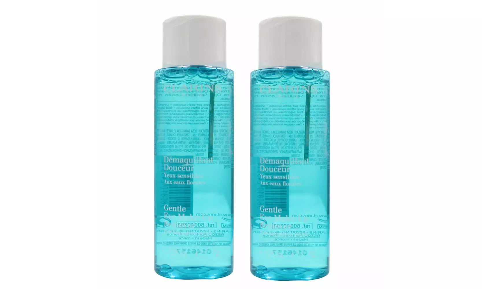 Clarins Gentle Eye Make-Up Remover for Sensitive Eyes 125ml/4.2oz (Choose Pack)