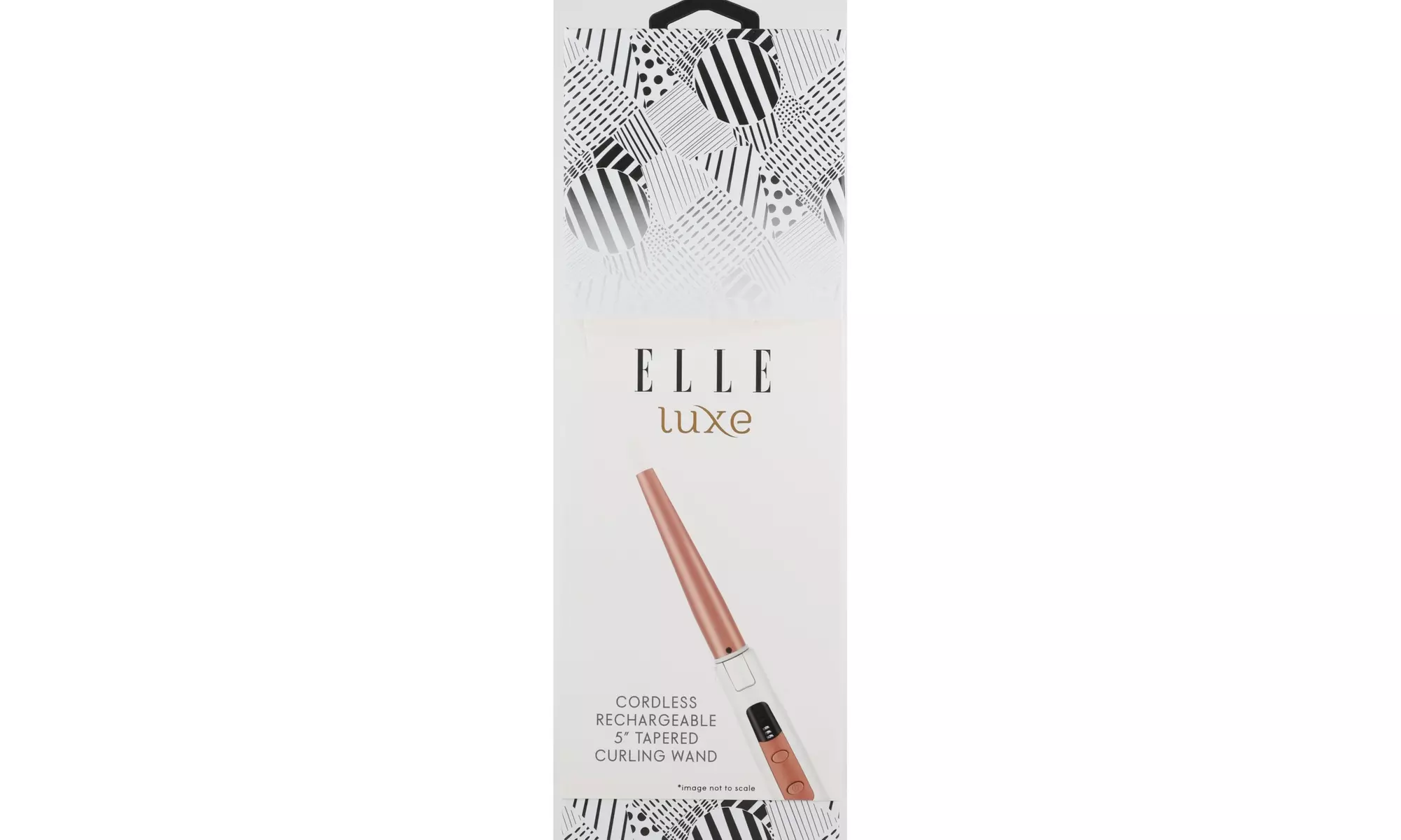 ELLE Luxe Cordless 5" Tapered Curling Wand - Second Medium